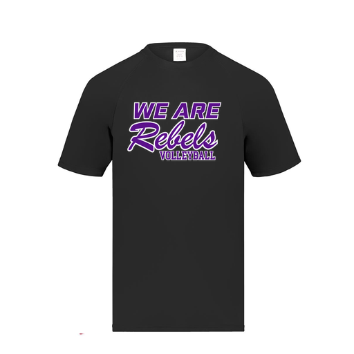 [2791.080.S-LOGO1] Youth Smooth Sport T-Shirt (Youth S, Black, Logo 1)