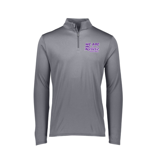 [FTLQFLGY-FAXS-LOGO1] Decker Women's Flex-Lite 1/4 Zip Shirt (Female Adult XS, Gray, Logo 1)