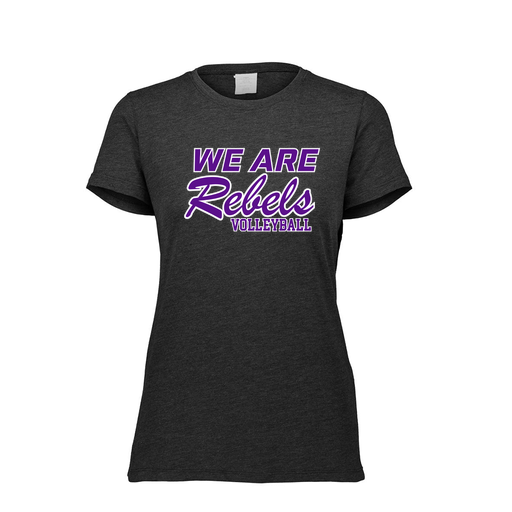 [FTSCUBBK-FAXS-LOGO1] Decker Women's Tri-Blend T-Shirt - Short Sleeve (Female Adult XS, Black, Logo 1)