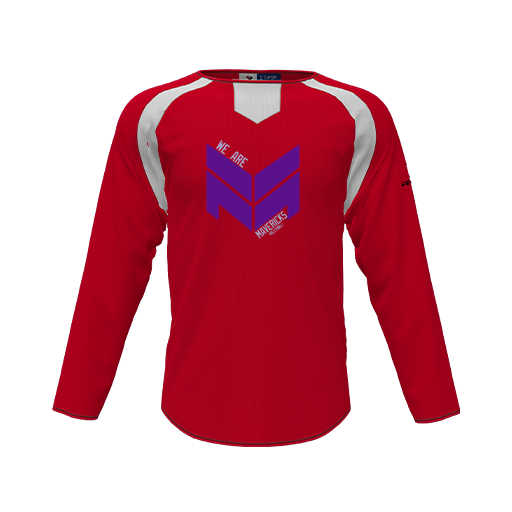 [CUS-DFW-PULL-FLC-CNK-LSL-RED-YS-LOGO2] Pullover (Youth S, Red, Logo 2)