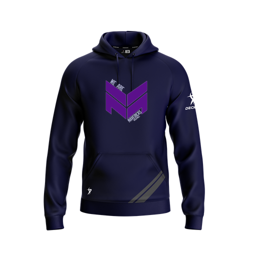 [FOLHSMNV-YXS-LOGO2] Decker Summit Hoodie (Youth XS, Navy, Logo 2)