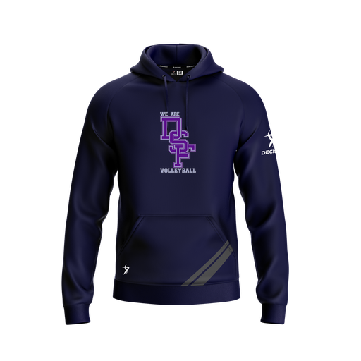 [FOLHSMNV-YXS-LOGO3] Decker Summit Hoodie (Youth XS, Navy, Logo 3)