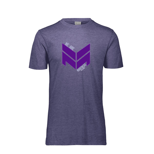 [FTSCUBRY-AS-LOGO2] Decker Men's Tri-Blend T-Shirt - Short Sleeve (Adult S, Royal, Logo 2)