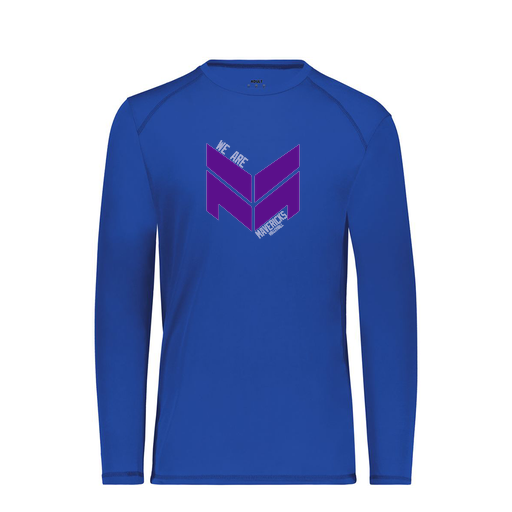 [6845.060.S-LOGO2] Men's SoftTouch Long Sleeve (Adult S, Royal, Logo 2)