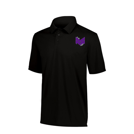 [5018.080.S-LOGO2] Youth Vital Polo (Youth S, Black, Logo 2)