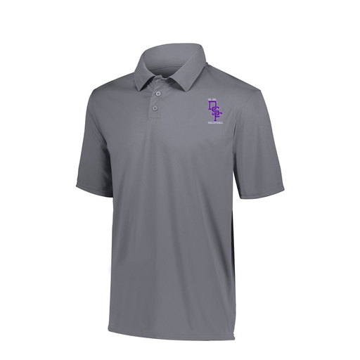 [5018.059.S-LOGO3] Youth Vital Polo (Youth S, Gray, Logo 3)