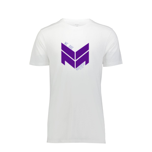 [FTSCUBWH-YS-LOGO2] Decker Youth Tri-Blend T-Shirt - Short Sleeve (Youth S, White, Logo 2)