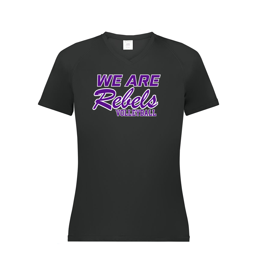 Ladies Smooth Sport V-Neck T-Shirt