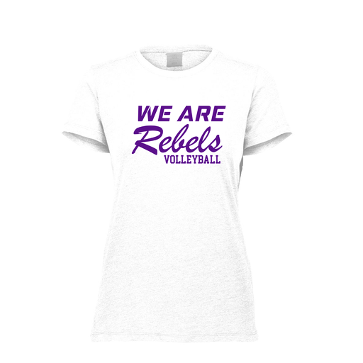 [FTSCUBWH-FAXS-LOGO1] Decker Women's Tri-Blend T-Shirt - Short Sleeve (Female Adult XS, White, Logo 1)