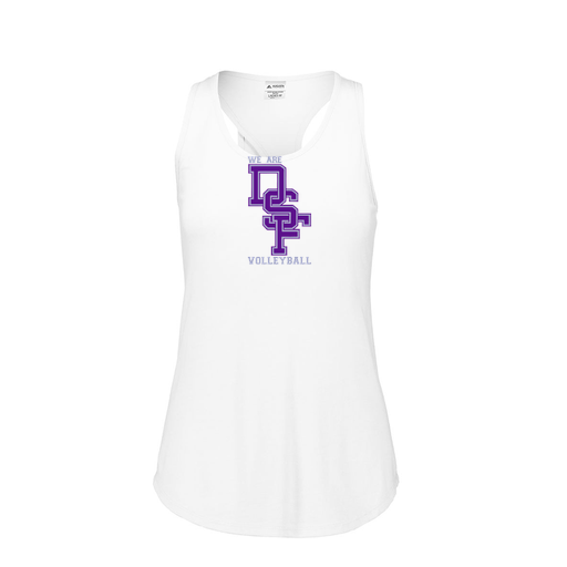 [3078.005.S-LOGO3] Ladies Tri Blend Tank Top (Female Adult S, White, Logo 3)