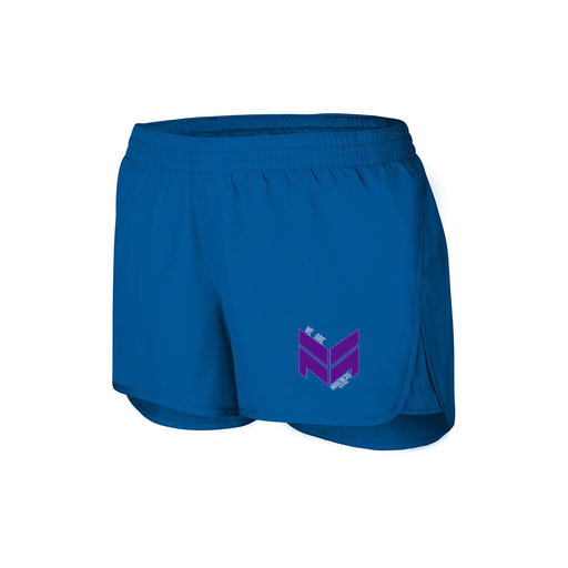 [2430.060.XS-LOGO2] Women's Performance Shorts (Female Adult XS, Royal, Logo 2)