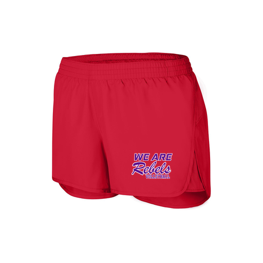 [2430.040.XS-LOGO1] Women's Performance Shorts (Female Adult XS, Red, Logo 1)