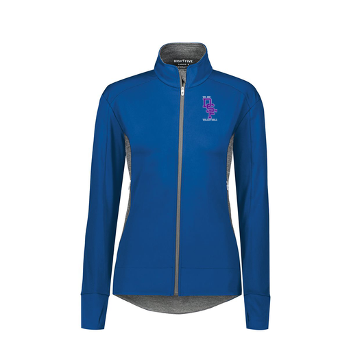 [371263.H73.S-LOGO3] Girls FreeForm Jacket (Female Youth S, Royal, Logo 3)