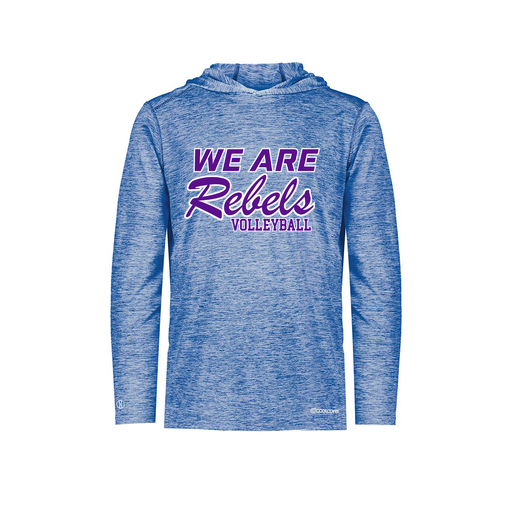 [FOLHCGRY-AS-LOGO1] Decker Men's Charge Hoodie (Adult S, Royal, Logo 1)