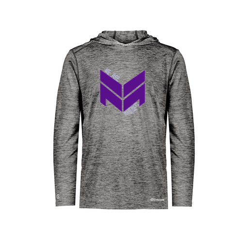 [FOLHCGBK-YS-LOGO2] Decker Youth Charge Hoodie (Youth S, Black, Logo 2)