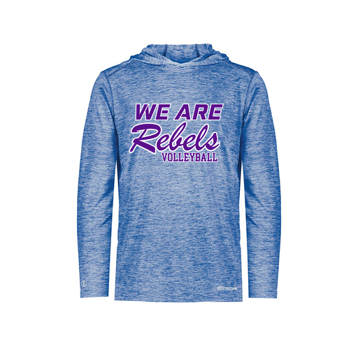 [FOLHCGRY-YS-LOGO1] Decker Youth Charge Hoodie (Youth S, Royal, Logo 1)