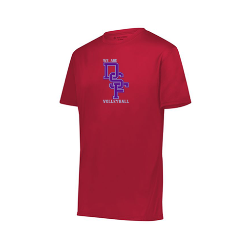 [222818.083.S-LOGO3] Men's Movement Dri Fit Shirt (Adult S, Red, Logo 3)