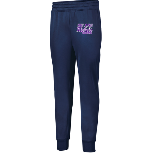 [5566.065.XS-LOGO1] Men's PERFORMANCE FLEECE JOGGER (Adult XS, Navy, Logo 1)