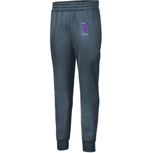 [5566.059.XS-LOGO3] Men's PERFORMANCE FLEECE JOGGER (Adult XS, Gray, Logo 3)
