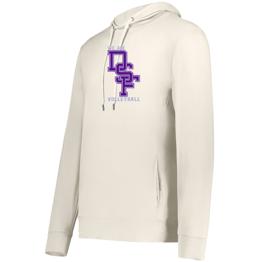 [222598.907.S-LOGO3] Men's Ventura Thin Knit Hoodie (Adult S, White, Logo 3)