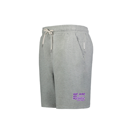 [223504.013.XS-LOGO1] Men's Ventura Soft Knit Shorts (Adult XS, Silver, Logo 1)
