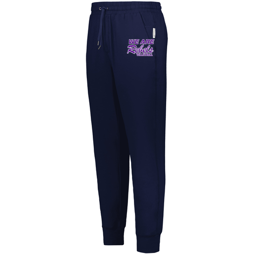 [222599.065.XS-LOGO1] Men's Ventura Soft Knit Joggers (Adult XS, Navy, Logo 1)