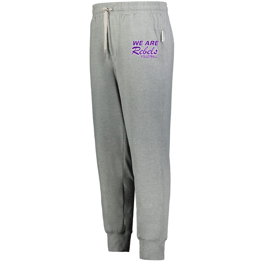 [222599.013.XS-LOGO1] Men's Ventura Soft Knit Joggers (Adult XS, Silver, Logo 1)