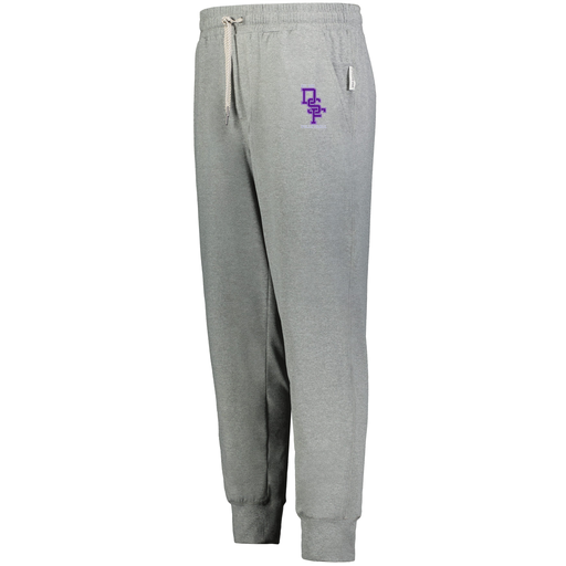 [222599.013.XS-LOGO3] Men's Ventura Soft Knit Joggers (Adult XS, Silver, Logo 3)