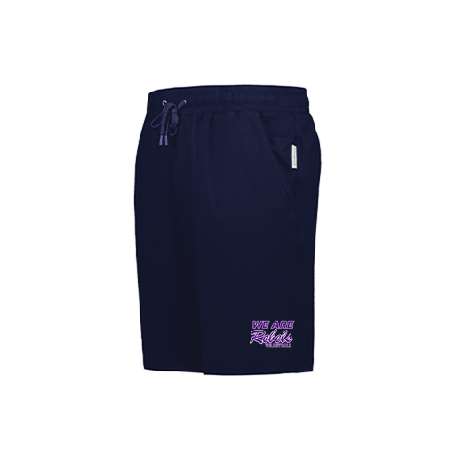 [223604.065.S-LOGO1] YOUTH Ventura Soft Knit SHORTS (Youth S, Navy, Logo 1)