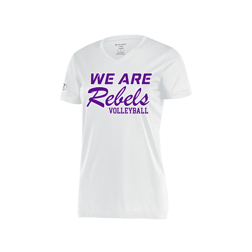 [222820.005.S-LOGO1] Ladies Movement Dri Fit Shirt (Female Adult S, White, Logo 1)