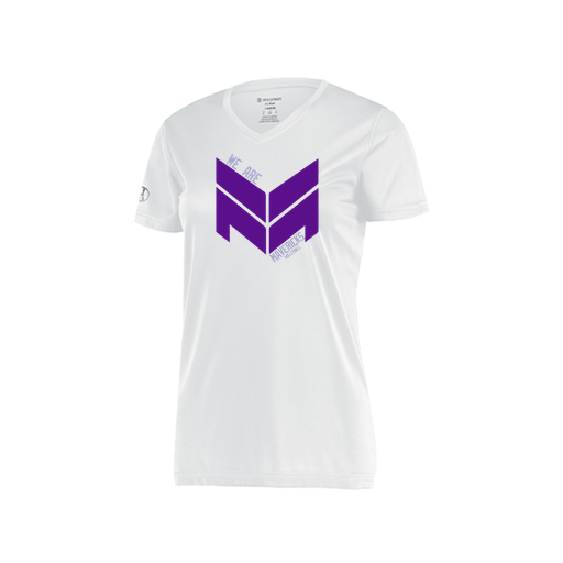 [222820.005.S-LOGO2] Ladies Movement Dri Fit Shirt (Female Adult S, White, Logo 2)