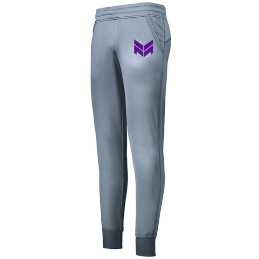 [5568.059.XS-LOGO2] Ladies Performance Jogger (Female Adult XS, Gray, Logo 2)