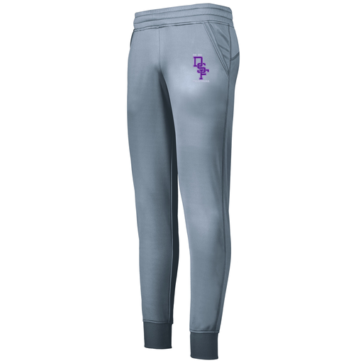 [5568.059.XS-LOGO3] Ladies Performance Jogger (Female Adult XS, Gray, Logo 3)
