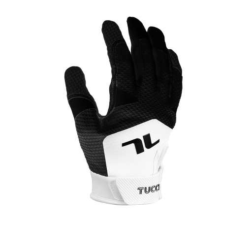 [1260030602] Napoli Elite Batting Gloves (Small, Black/White)